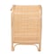 Bali & Pari Adrika Bohemian Natural Rattan 2-Drawer Nightstand 244-13676-ZORO - alternate 5